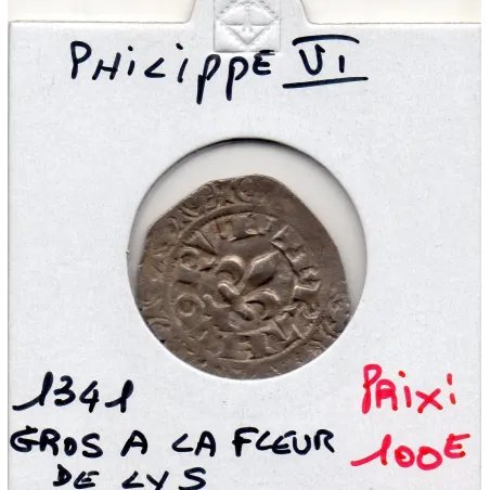 Gros à la fleur de Lys Philippe VI (1341) TTB+