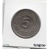 Algérie 5 dinars 1984 TTB KM.114 30 ans révolution