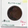 Autriche 1 kreuzer 1816 A Vienne, TB, KM 2113 pièce de monnaie