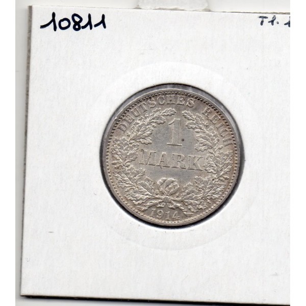 Allemagne 1 mark 1914 A, Sup, KM 14 pièce de monnaie