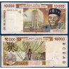 BCEAO Pick 214Bg pour le Benin, TB Billet de 10000 Francs CFA 1998