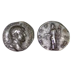 Denier de Hadrien (123) RIC.80 Equitée Atelier Rome