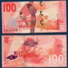 Seychelles P.50, TB Billet de 100 Rupees 2016 Tchitrec
