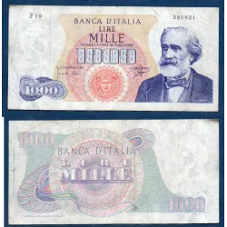 Italie P.96b, TB Billet de 1000 Lire 1964 Verdi