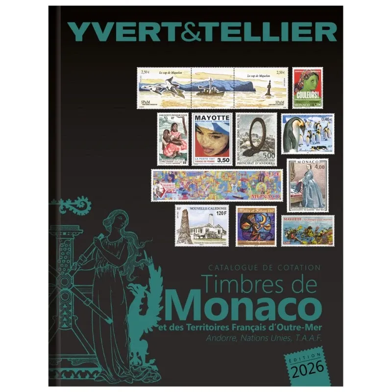 Yvert et Tellier Tome 1 bis Monaco - Outre mer 2026 Catalogue Argus de Cotation Yvert et Tellier Tome 1 bis Monaco - Outre mer 2026 Catalogue Argus de Cotation