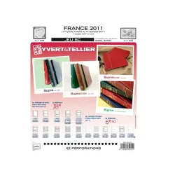 Marianne l'engagée : 2018 préimprimées feuilles avec pochettes SC Yvert et Tellier