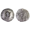 Bactriane, Menandre Drachme (-160 -145) casqué à droite