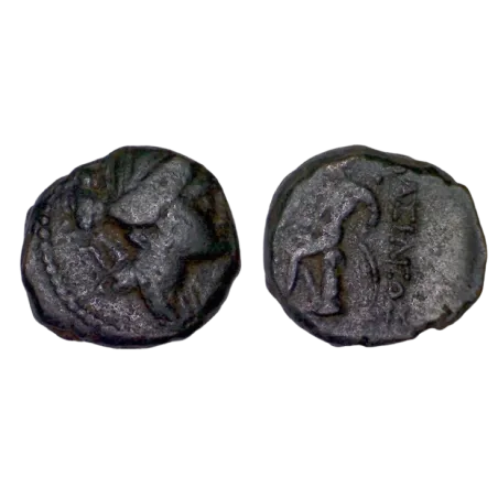 Syrie, SÉLEUCIDE Séleucos III ae16 HemiChalque Cuivre (-225 à -222) Artemis