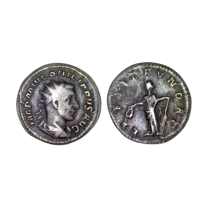 Antoninien de Philippe 1er (244-245), RIC 36b LAETIT FVNDAT atelier Rome Antoninien de Philippe 1er (244-245), RIC 36b LAETIT FVNDAT atelier Rome