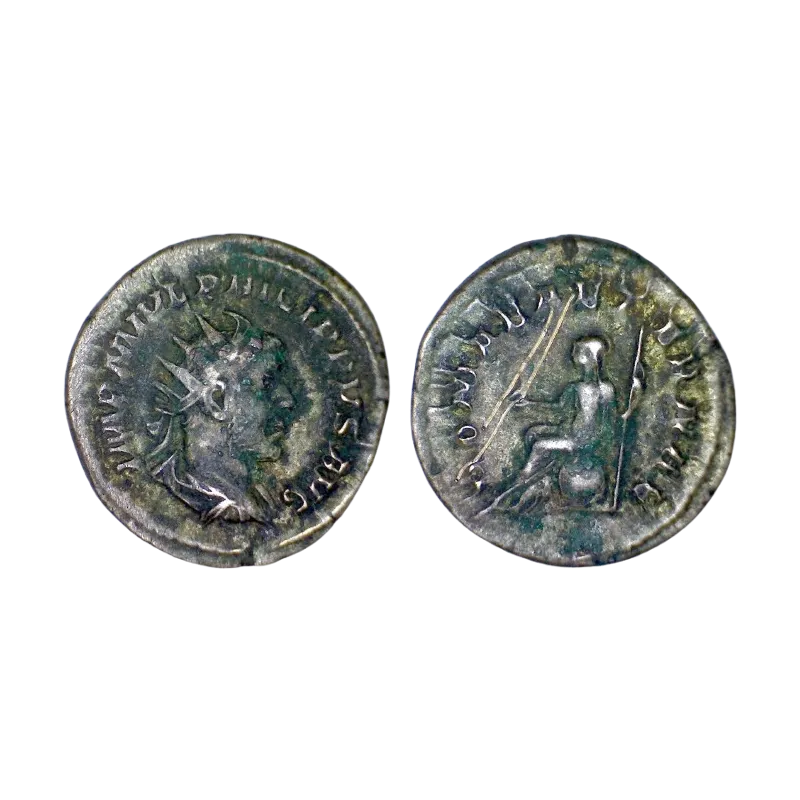 Antoninien de Philippe 1er (245-247), RIC.44b ROMAE AETERNAE atelier Rome Antoninien de Philippe 1er (245-247), RIC.44b ROMAE AETERNAE atelier Rome