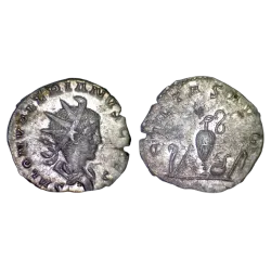 Antoninien de Salonin (258-260), RIC.9 PIETAS AVG atelier Cologne