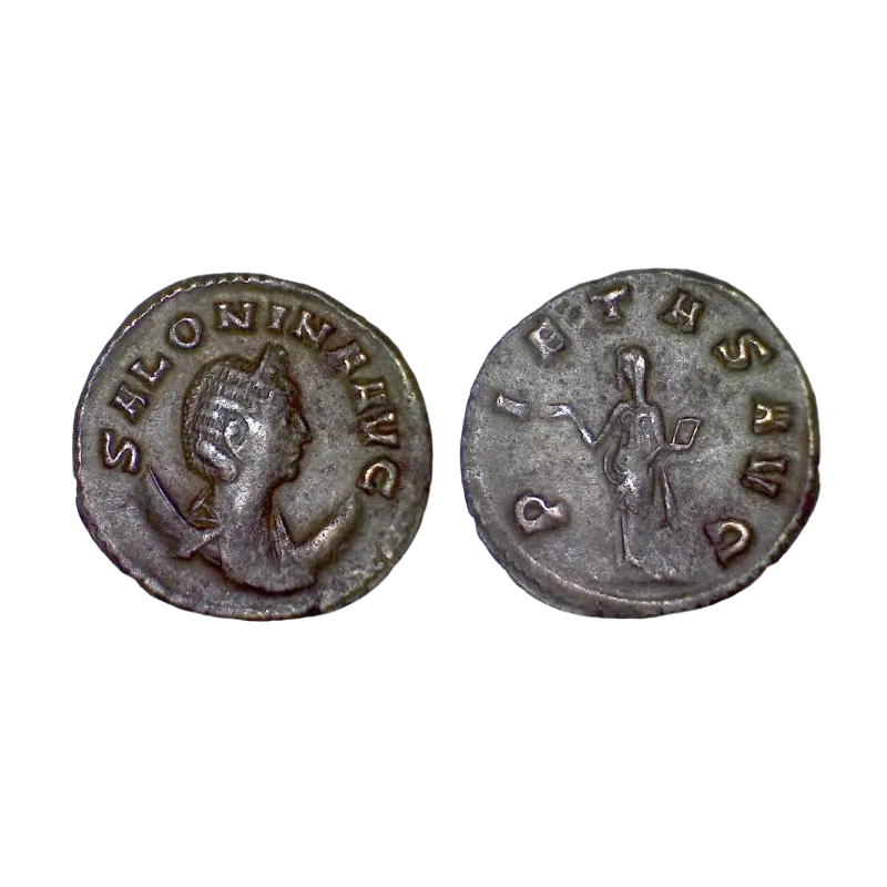 Antoninien de Salonine (260-262), RIC.22 PIETAS AVG atelier Rome