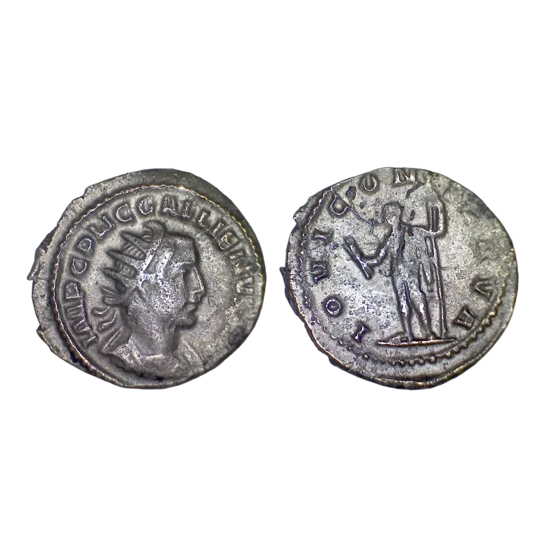 Antoninien de Gallien (261-262), RIC.143 IOVI CONSERVA atelier Rome