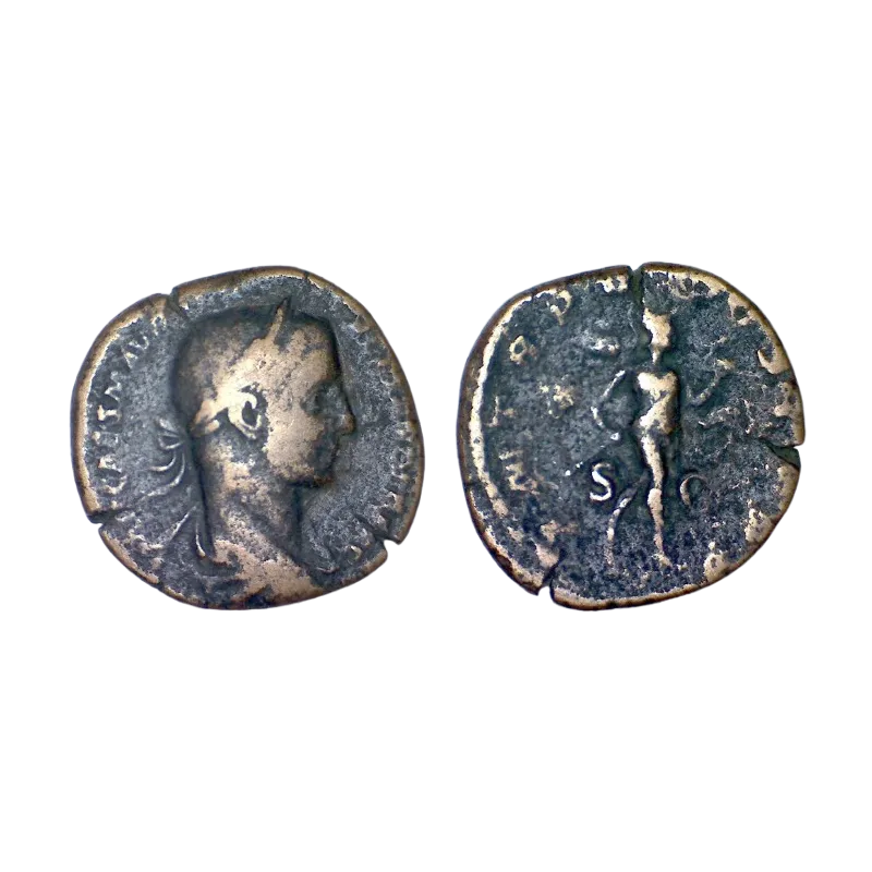 Sesterce de Sévère Alexandre (228) RIC.456 Mars atelier Rome