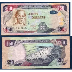 Jamaique P.94e, TTB Billet de 50 dollars 2019 Samuel Sharpe