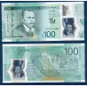 Jamaique P.97, TTB Billet de 100 dollars 2022 Marcus Garvey