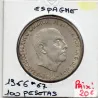 Espagne 100 pesetas 1966 *67 Sup, KM 797 pièce de monnaie