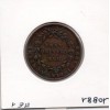 Inde Britannique 1/4 anna 1835 Calcutta, TB, KM 446.2 Petit One Quarter