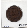 Grèce 10 Lepta 1869 BB Strasbourg TB+, KM 43 pièce de monnaie