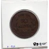 Grèce 10 Lepta 1869 BB Strasbourg TB+, KM 43 pièce de monnaie