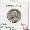 Etats Unis Quarter ou 1/4 Dollar 1951 TB, KM 164 pièce de monnaie