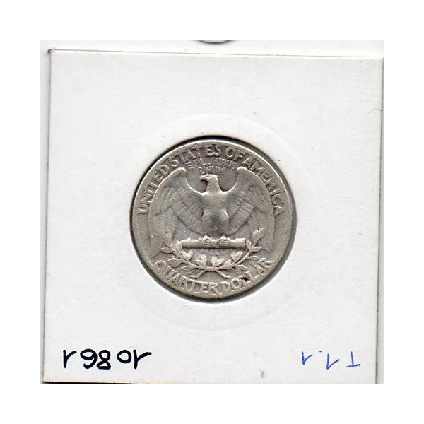 Etats Unis Quarter ou 1/4 Dollar 1951 TB, KM 164 pièce de monnaie