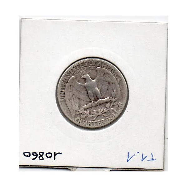Etats Unis Quarter ou 1/4 Dollar 1948 TTB-, KM 164 pièce de monnaie