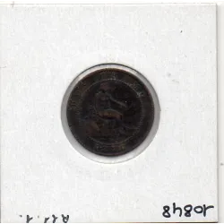 Espagne 2 centimos 1870 TTB-, KM 661 pièce de monnaie