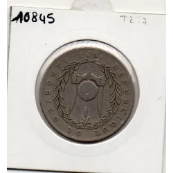 Djibouti 100 francs 1977, TB, KM 26 pièce de monnaie