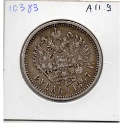 Russie 1 Ruble 1897 Petersbourg TTB, KM.Y59.3 Nicolas II