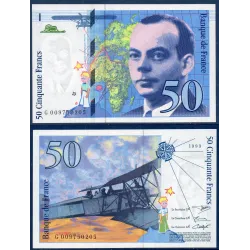50 Francs St-Exupery SPL 1993 Billet de la banque de France