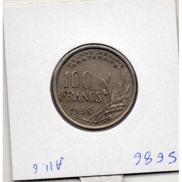 100 francs Cochet 1958 B Beaumont Sup