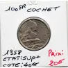 100 francs Cochet 1958 Sup+