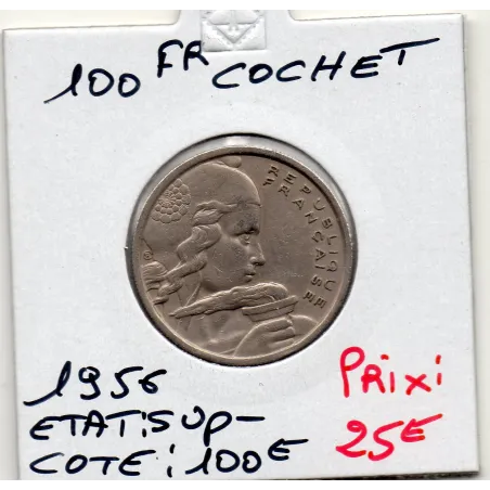 100 francs Cochet 1956 Sup-