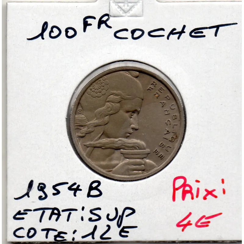 100 francs Cochet 1954 B Beaumont Sup