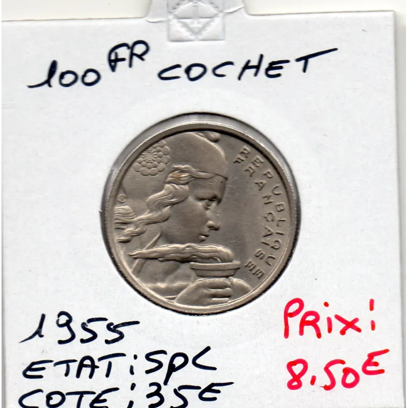 100 francs Cochet 1955 Spl