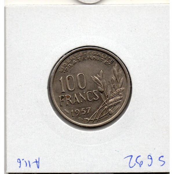 100 francs Cochet 1957 B Beaumont Sup+