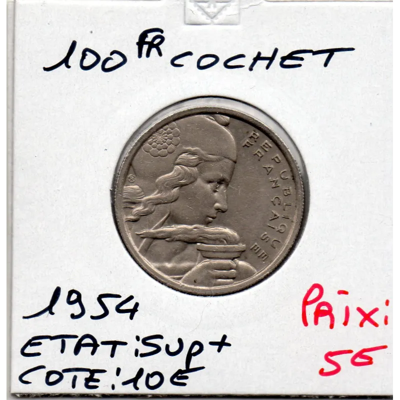 100 francs Cochet 1954 Sup+