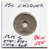 25 centimes Lindauer 1915 C souligné Sup+