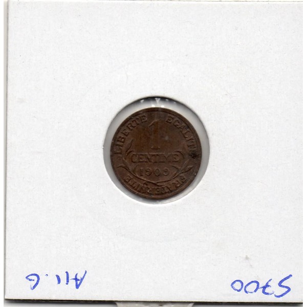 1 centime Dupuis 1909 Sup-