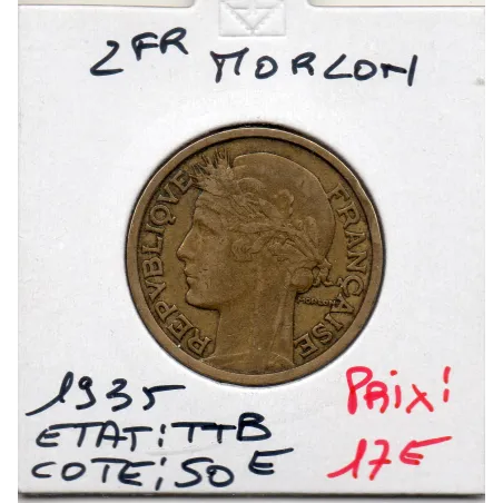 2 francs Morlon 1935 TTB