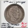 5 francs Louis Philippe 1831 MA Marseille tranche en creux TB