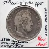 5 francs Louis Philippe 1831 K Bordeaux tranche en creux TB-