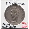 5 francs Charles X 1826 B Rouen TTB+