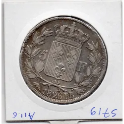 5 francs Charles X 1826 BB Strasbourg TTB-