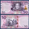 Lesotho P.28, Neuf, Billet de 50 Maloti 2010 3 rois modifié