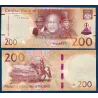 Lesotho P.30 neuf Billet de 200 Maloti 2021 3 rois modifié