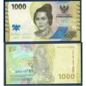 Indonésie P.162c, Neuf banque de 1000 Rupiah 2024 Tjut Meutia