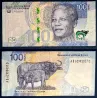 Afrique du sud P.151a, TTB, Billet de 100 rand 2023 Mandela Buffle