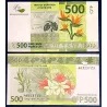 Polynésie Française P.5, TTB Billet de 500 Francs 2014 oiseaux de paradis